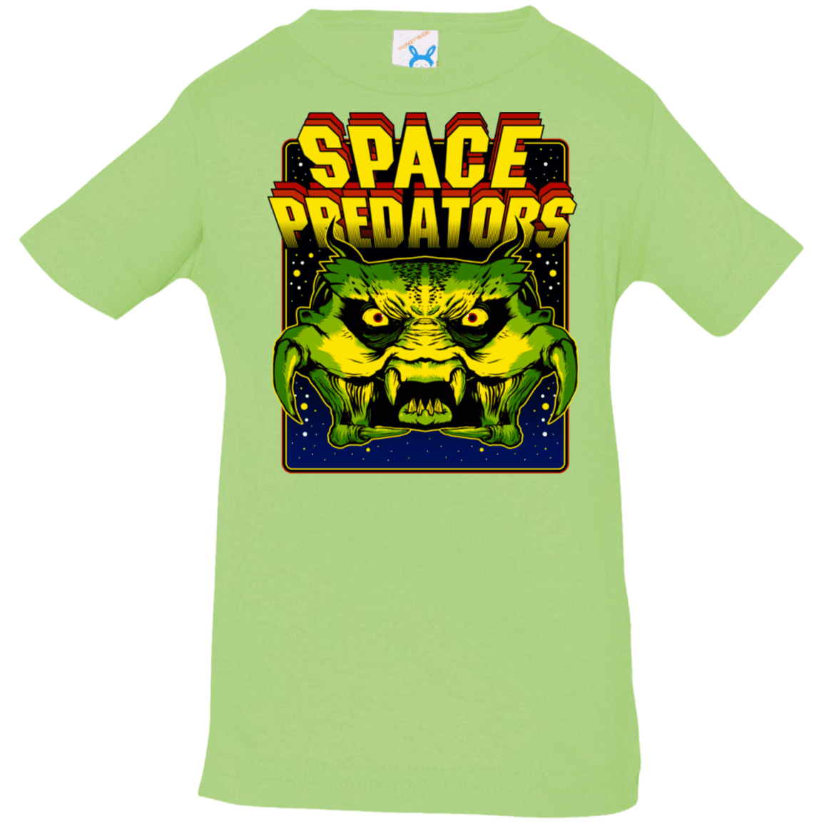 T-Shirts Key Lime / 6 Months Space Predator Infant Premium T-Shirt