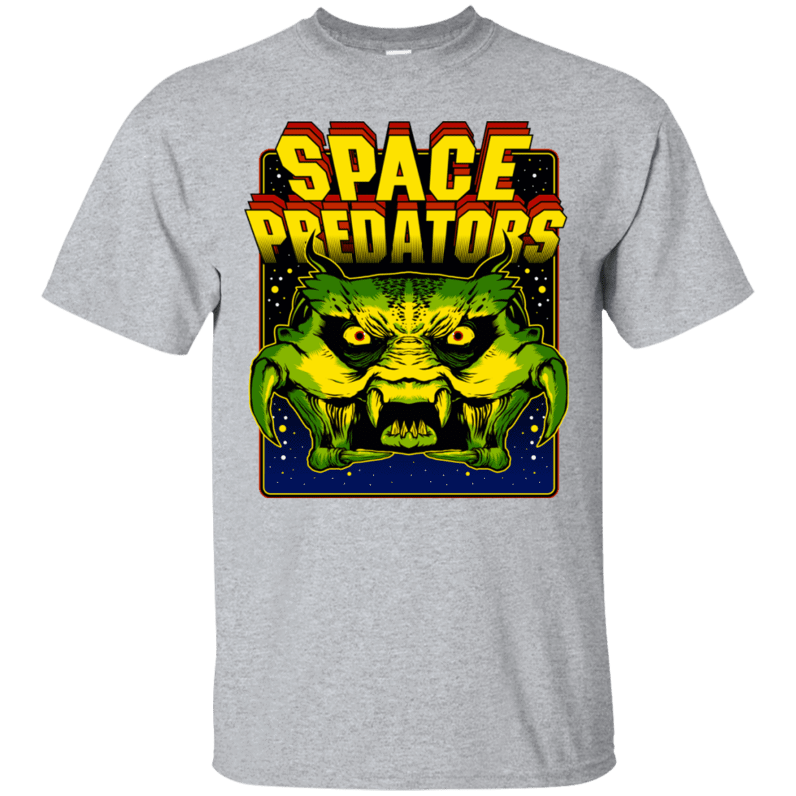 T-Shirts Sport Grey / S Space Predator T-Shirt