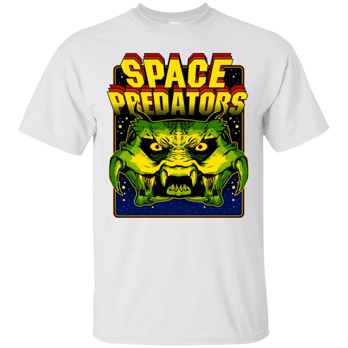 T-Shirts White / S Space Predator T-Shirt