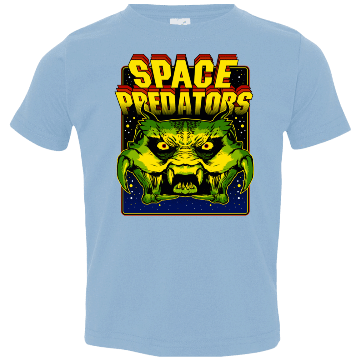 T-Shirts Light Blue / 2T Space Predator Toddler Premium T-Shirt