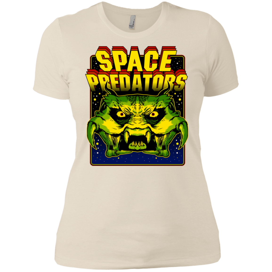T-Shirts Ivory/ / X-Small Space Predator Women's Premium T-Shirt
