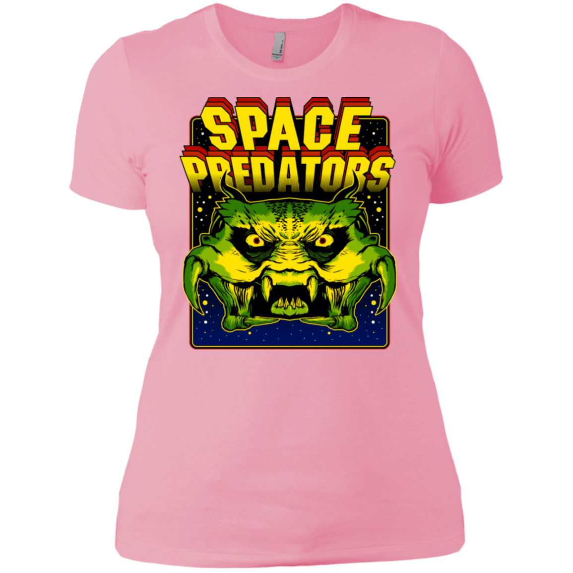 T-Shirts Light Pink / X-Small Space Predator Women's Premium T-Shirt