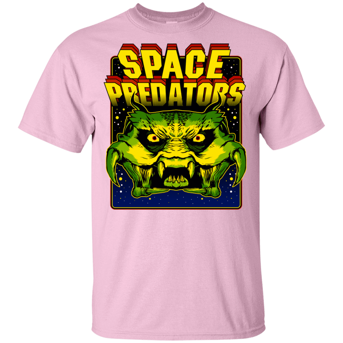 T-Shirts Light Pink / YXS Space Predator Youth T-Shirt