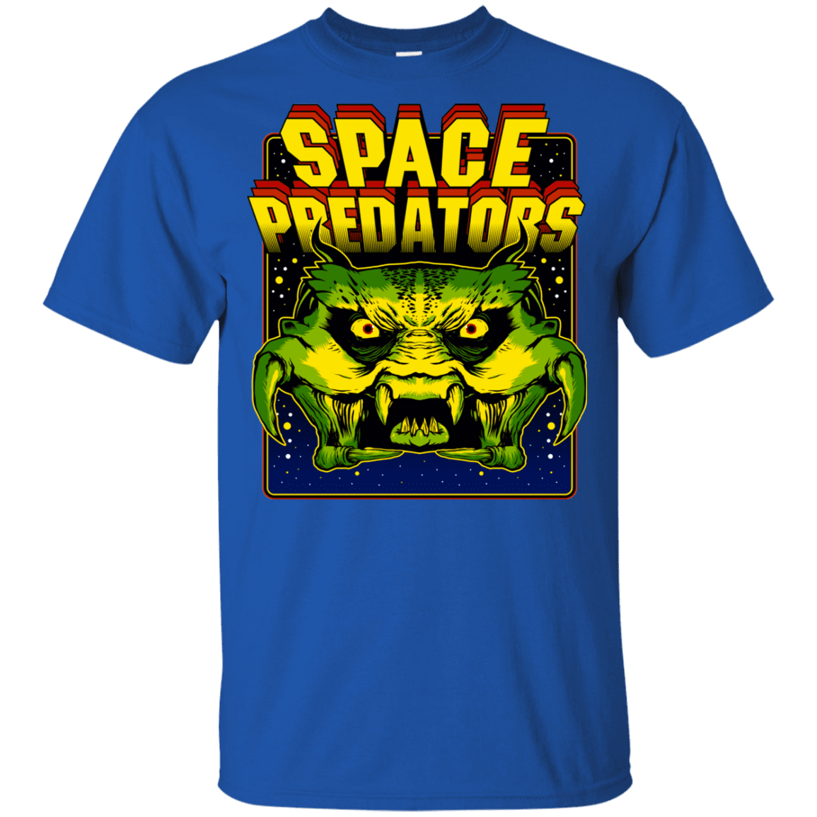 T-Shirts Royal / YXS Space Predator Youth T-Shirt