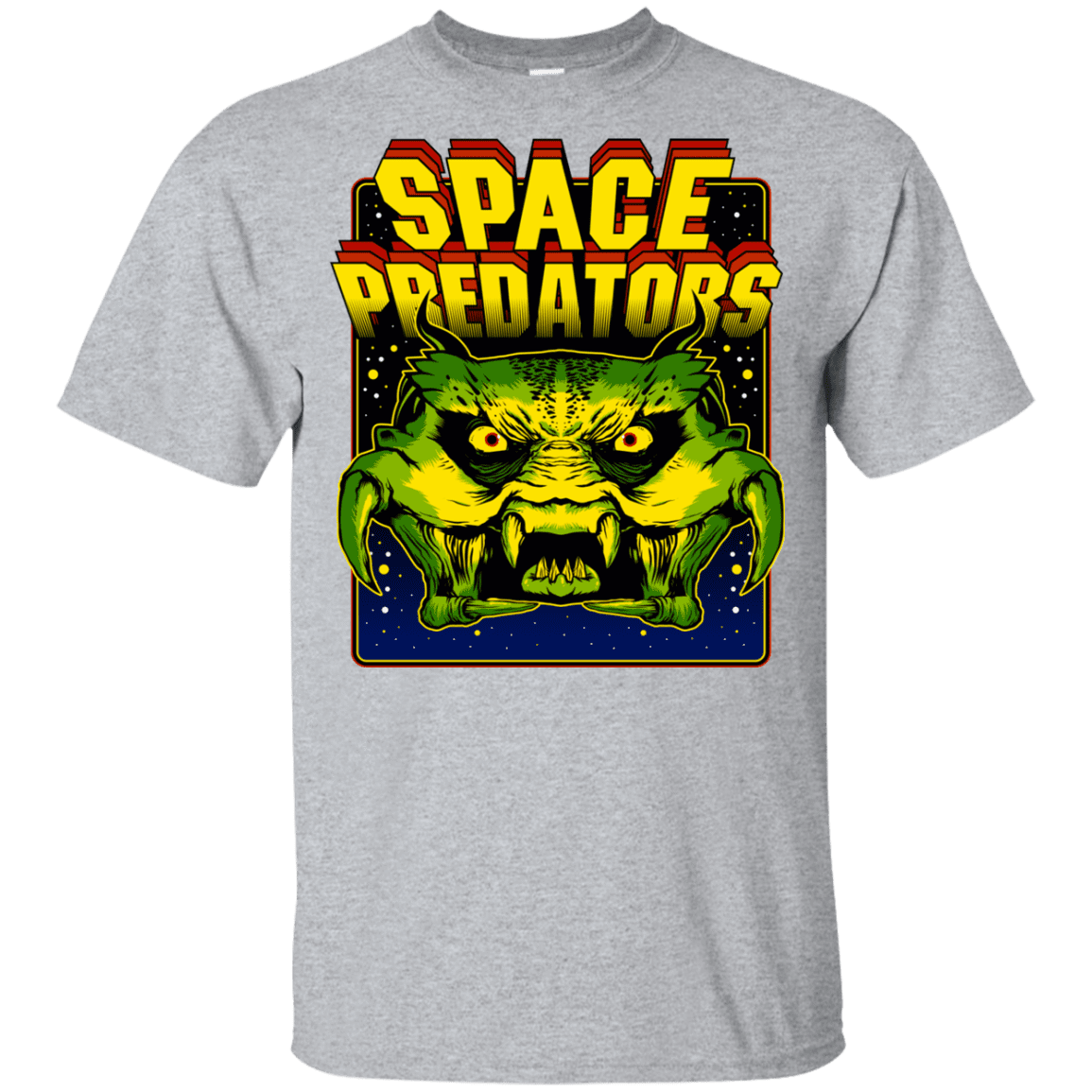 T-Shirts Sport Grey / YXS Space Predator Youth T-Shirt