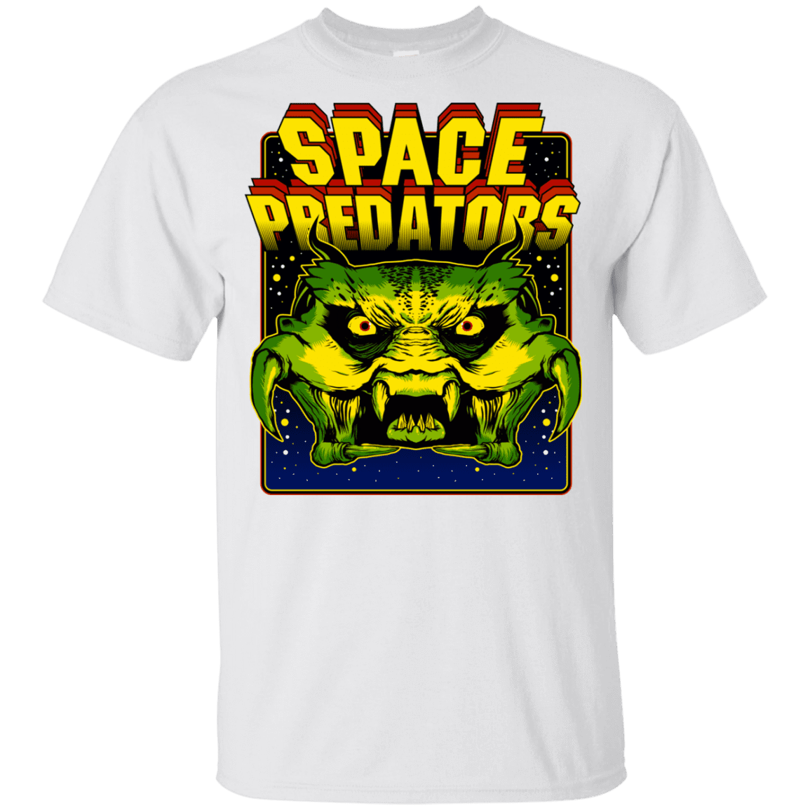 T-Shirts White / YXS Space Predator Youth T-Shirt