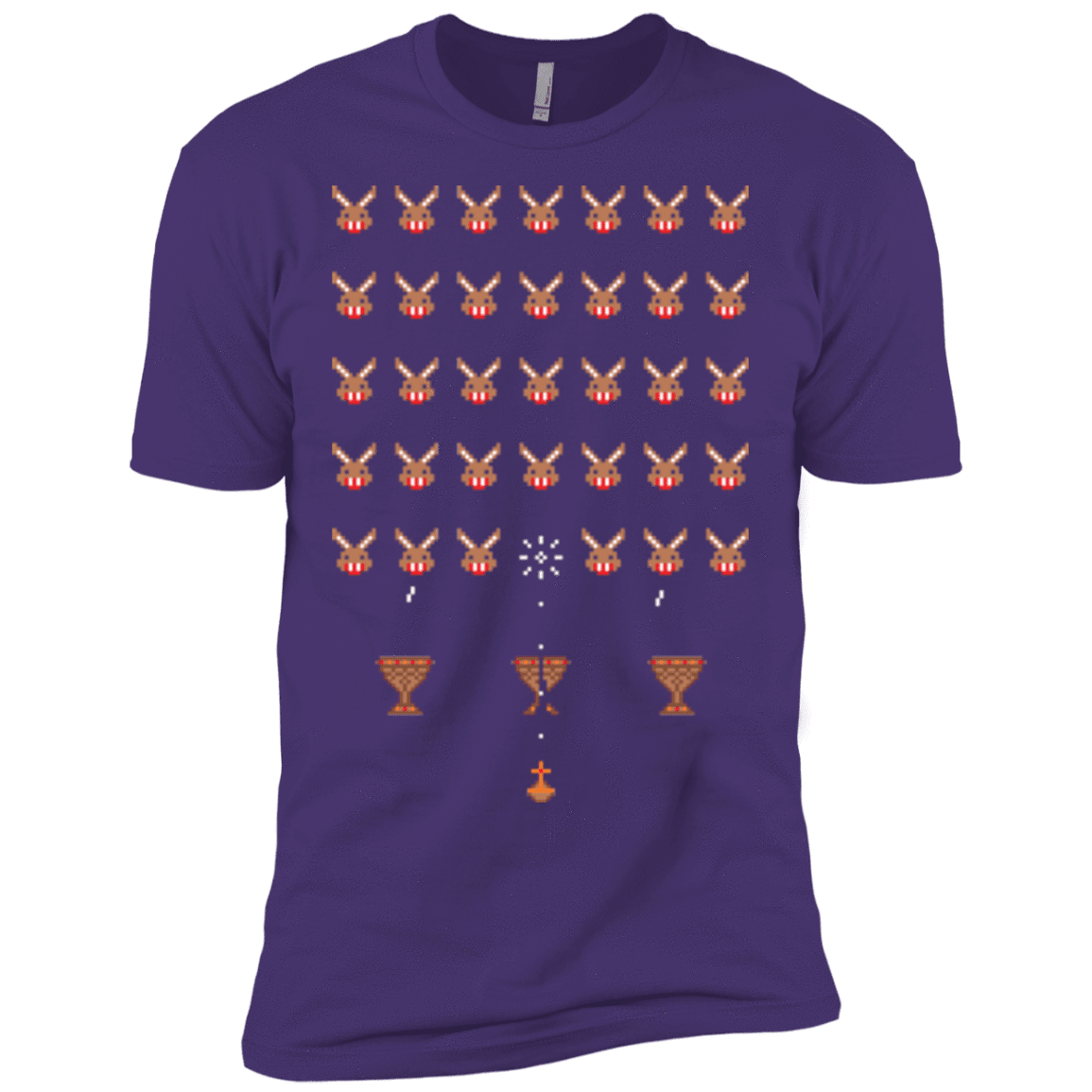 T-Shirts Purple / X-Small Space Rabbits Men's Premium T-Shirt