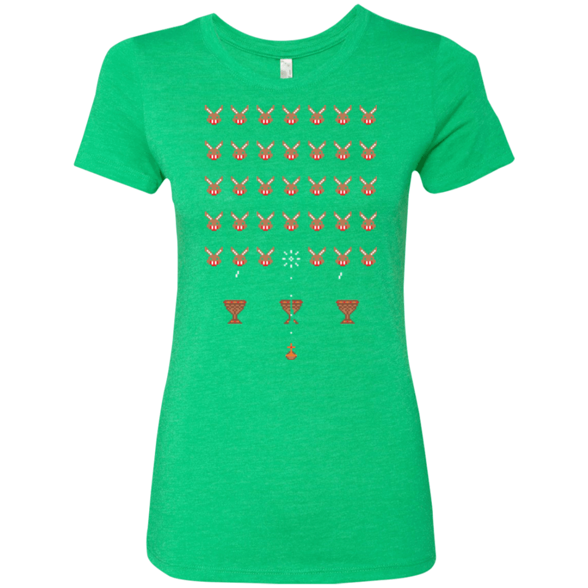 T-Shirts Envy / Small Space Rabbits Women's Triblend T-Shirt
