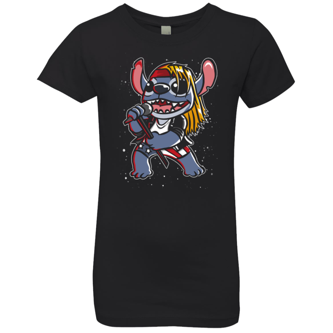 T-Shirts Black / YXS Space & Roses Girls Premium T-Shirt