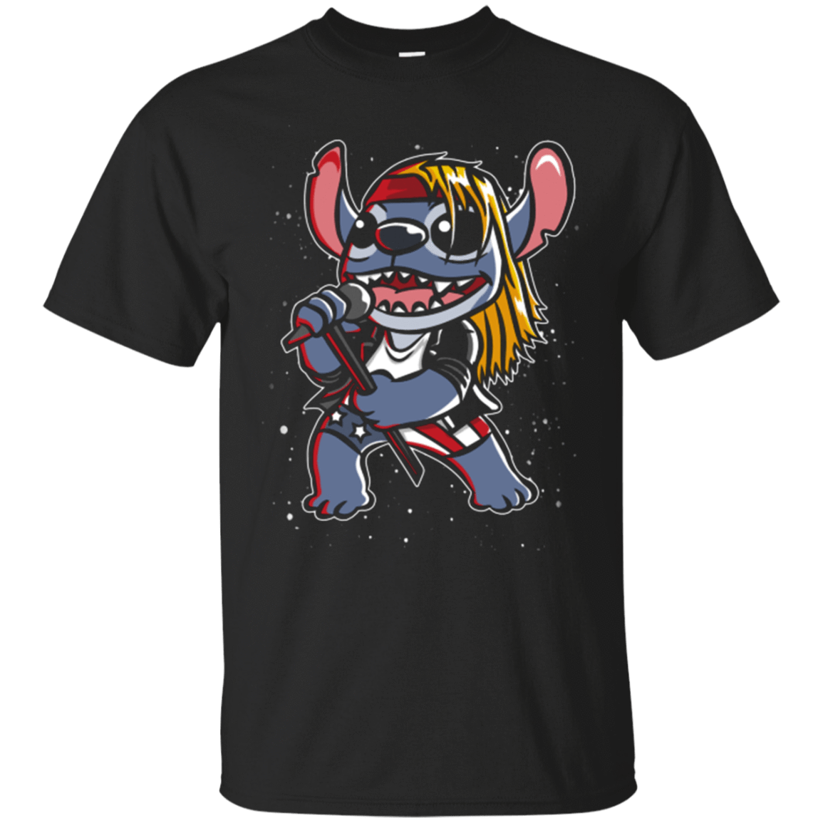 T-Shirts Black / Small Space & Roses T-Shirt