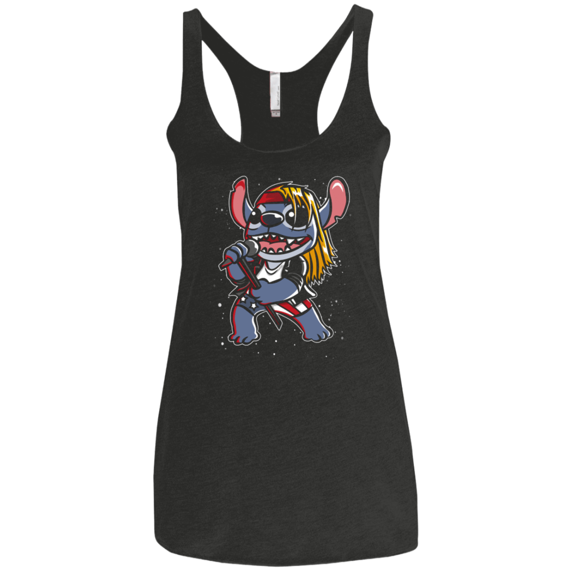 T-Shirts Vintage Black / X-Small Space & Roses Women's Triblend Racerback Tank