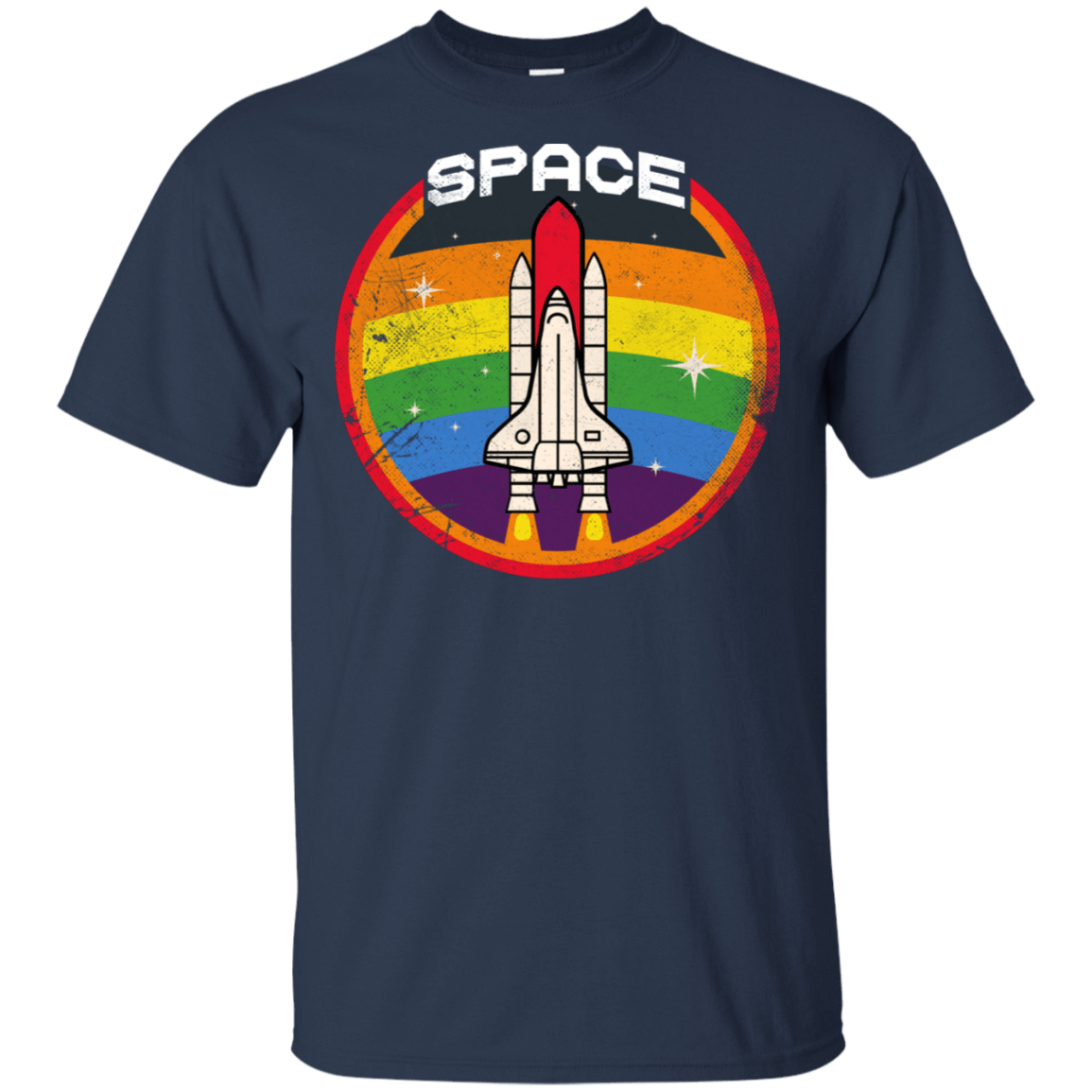 T-Shirts Navy / S Space Shuttle T-Shirt