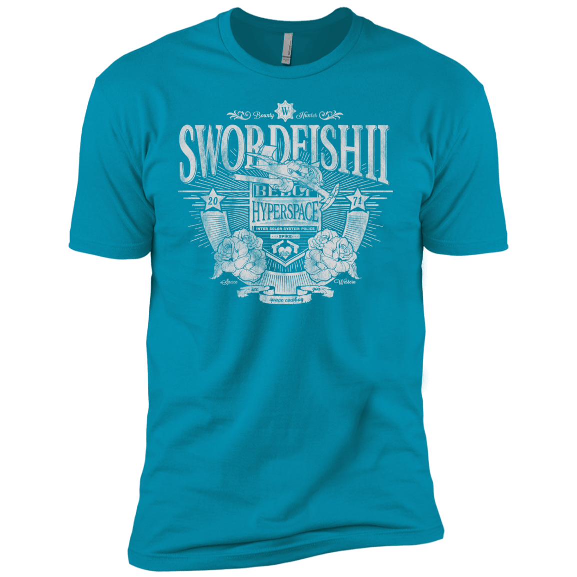 Space Western Boys Premium T-Shirt