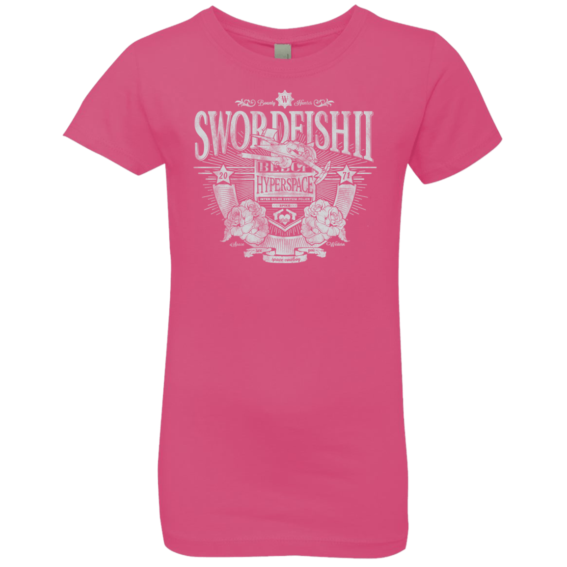 Space Western Girls Premium T-Shirt