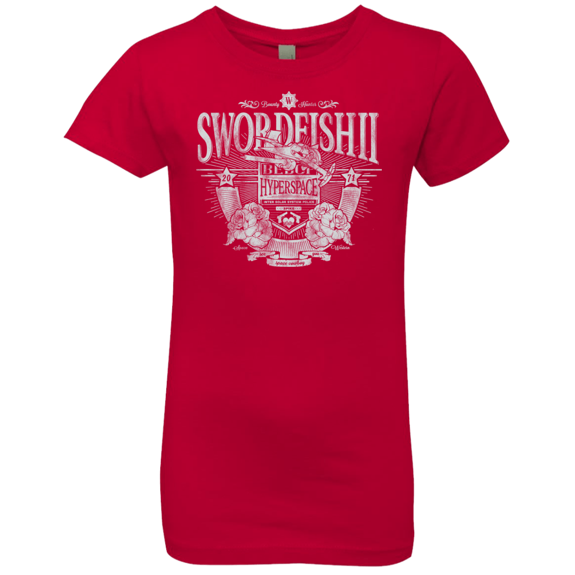 Space Western Girls Premium T-Shirt