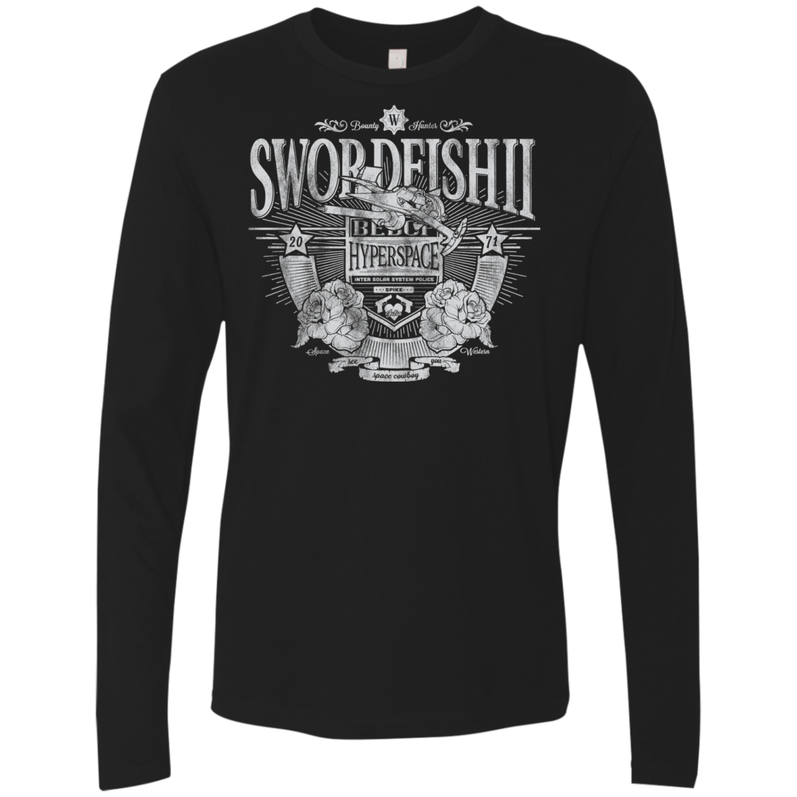 Space Western Men's Premium Long Sleeve