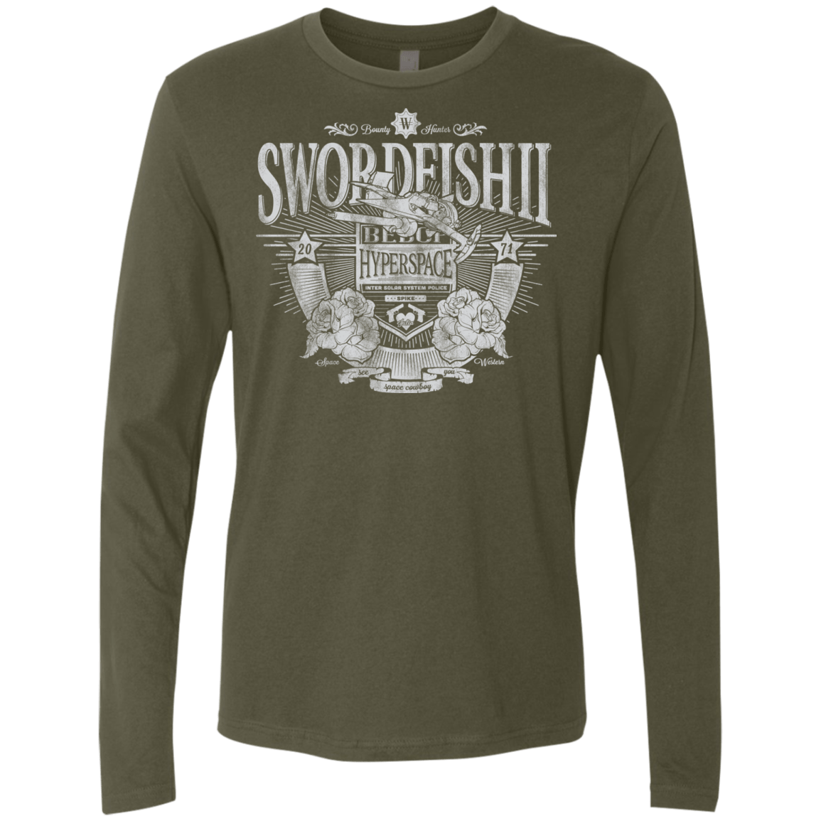 Space Western Men's Premium Long Sleeve