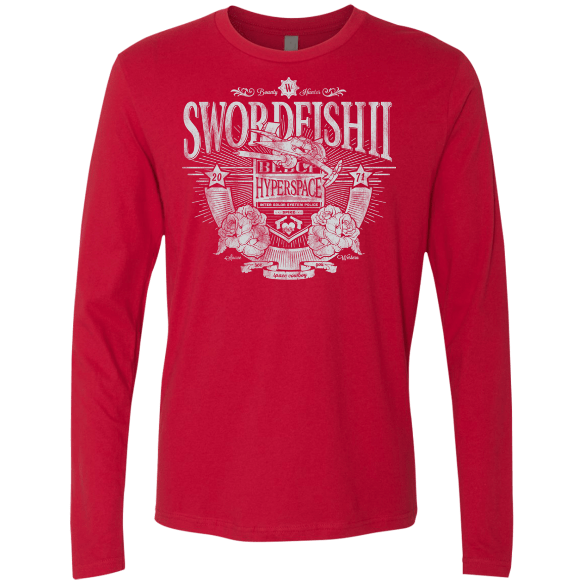 Space Western Men's Premium Long Sleeve