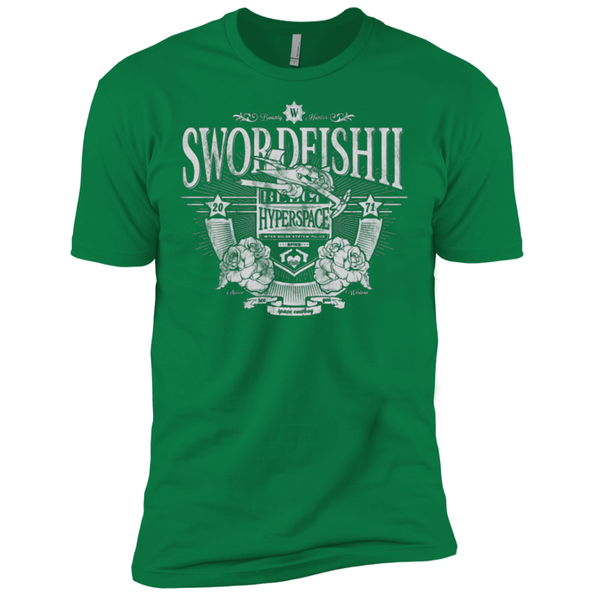 T-Shirts Kelly Green / X-Small Space Western Men's Premium T-Shirt