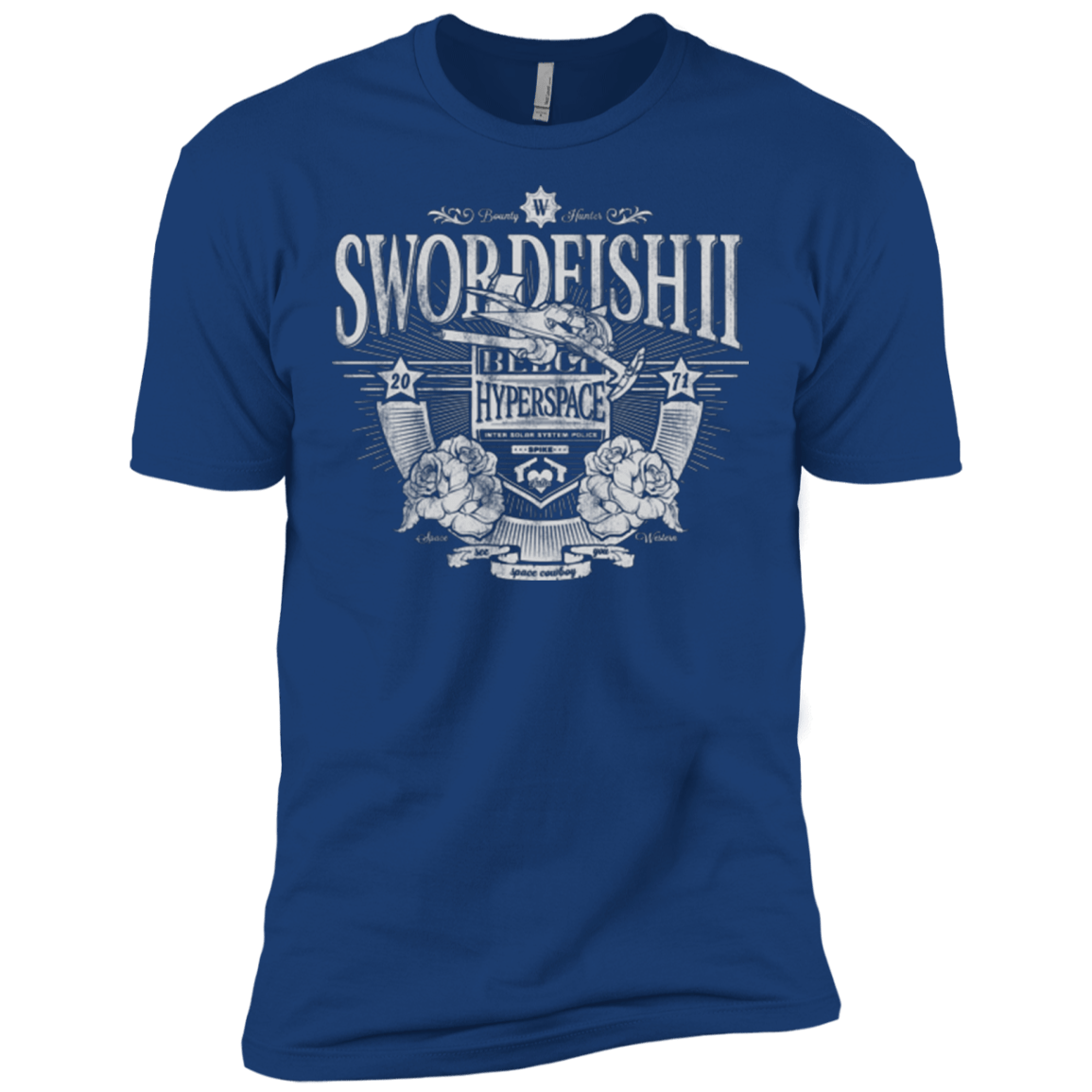 T-Shirts Royal / X-Small Space Western Men's Premium T-Shirt