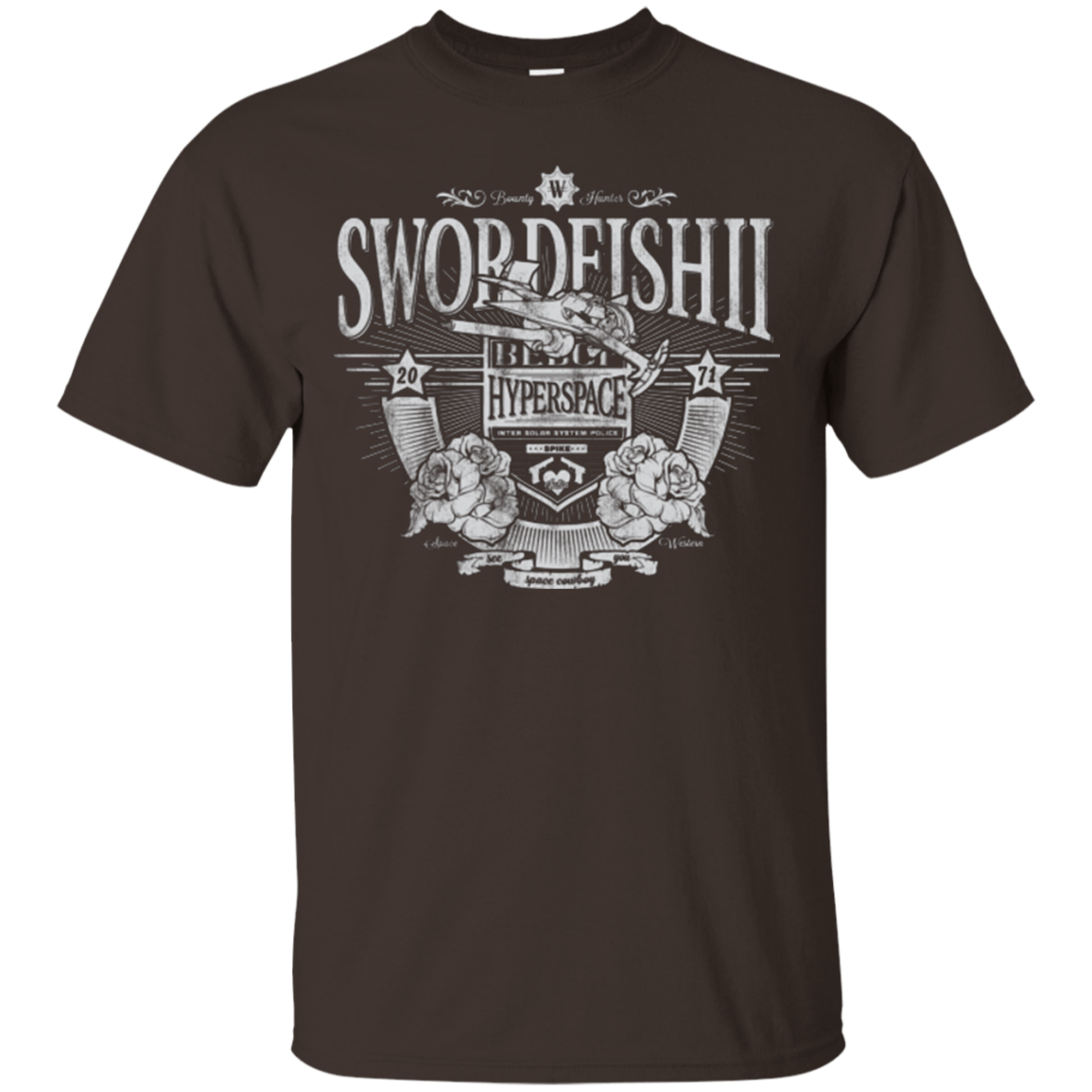 T-Shirts Dark Chocolate / Small Space Western T-Shirt