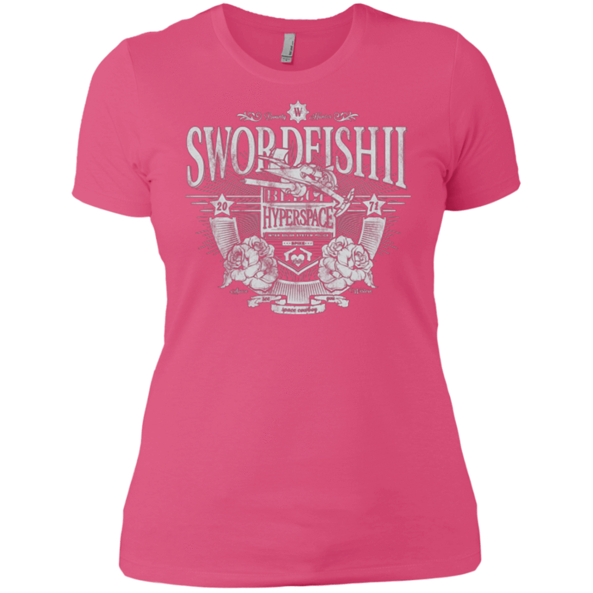 T-Shirts Hot Pink / X-Small Space Western Women's Premium T-Shirt