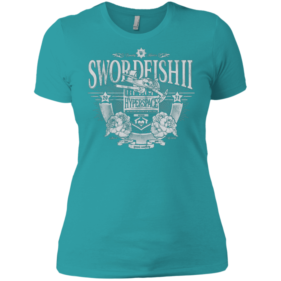 T-Shirts Tahiti Blue / X-Small Space Western Women's Premium T-Shirt