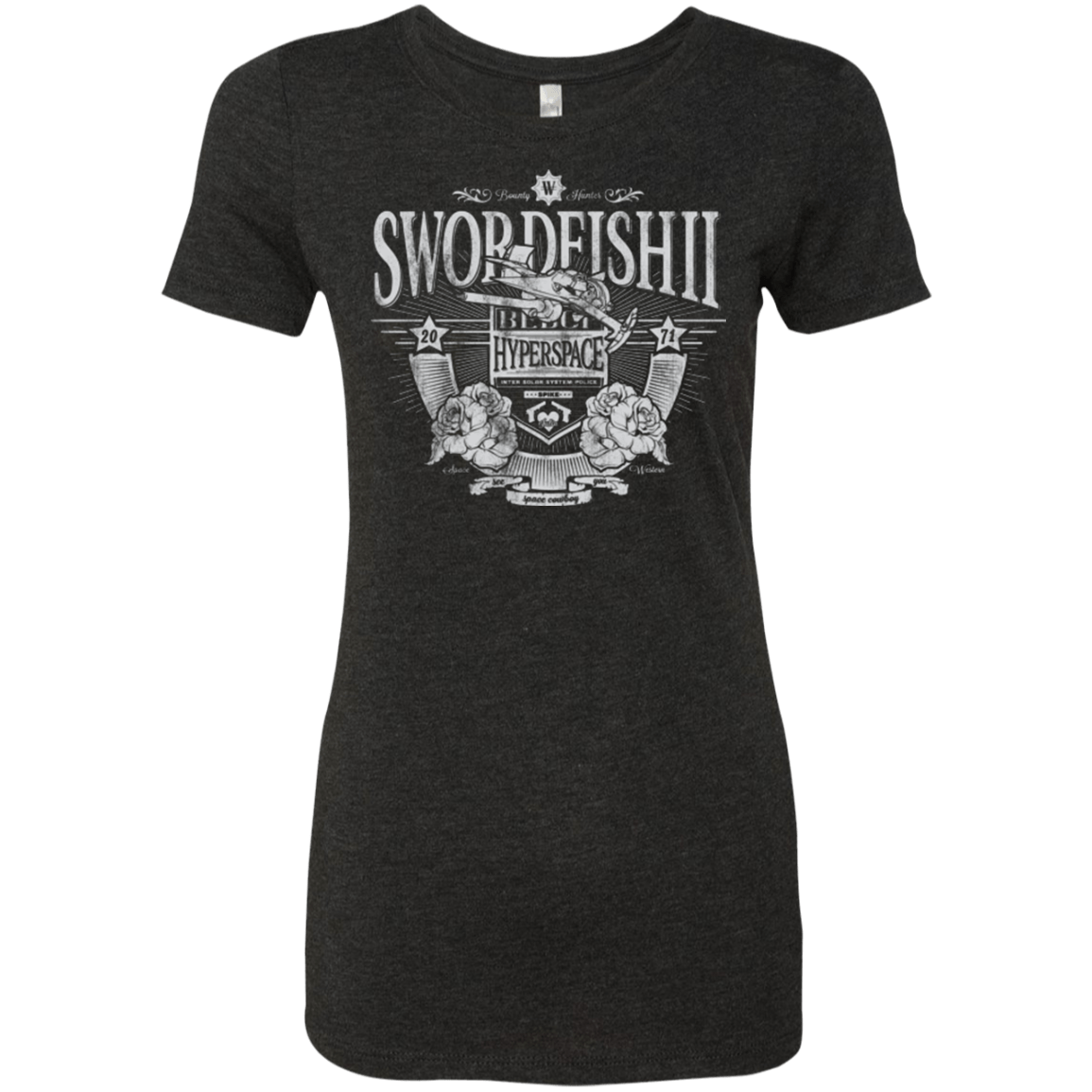 T-Shirts Vintage Black / Small Space Western Women's Triblend T-Shirt