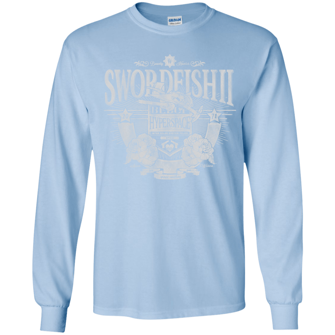 Space Western Youth Long Sleeve T-Shirt