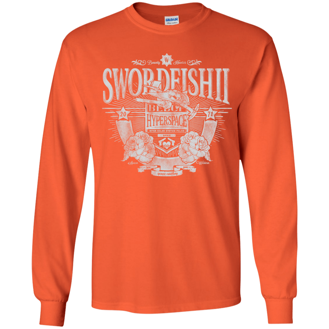 Space Western Youth Long Sleeve T-Shirt