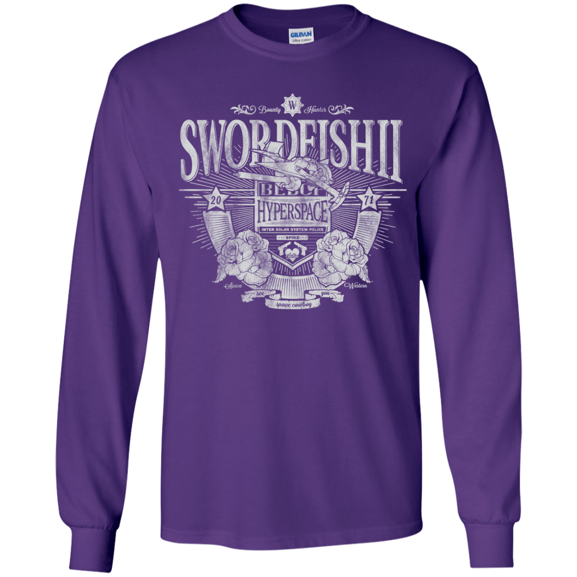 Space Western Youth Long Sleeve T-Shirt