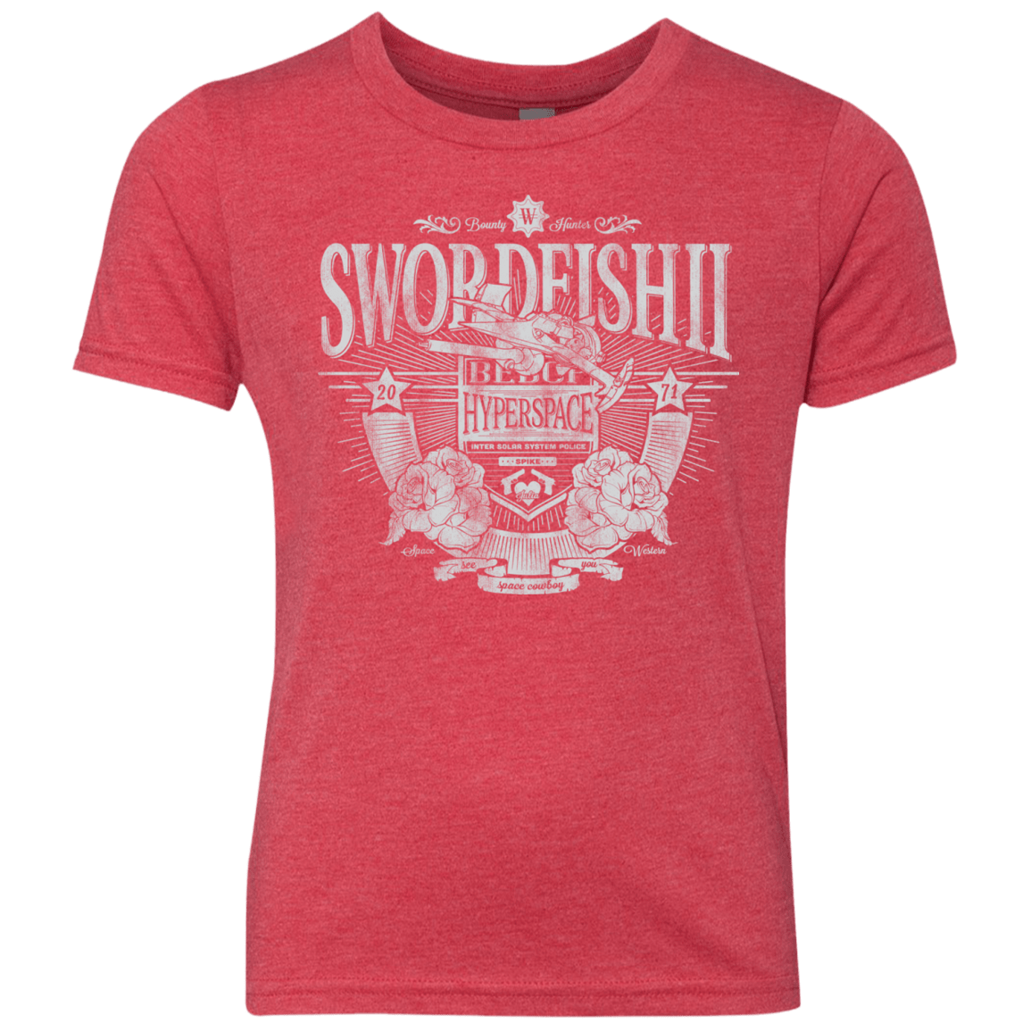 Space Western Youth Triblend T-Shirt