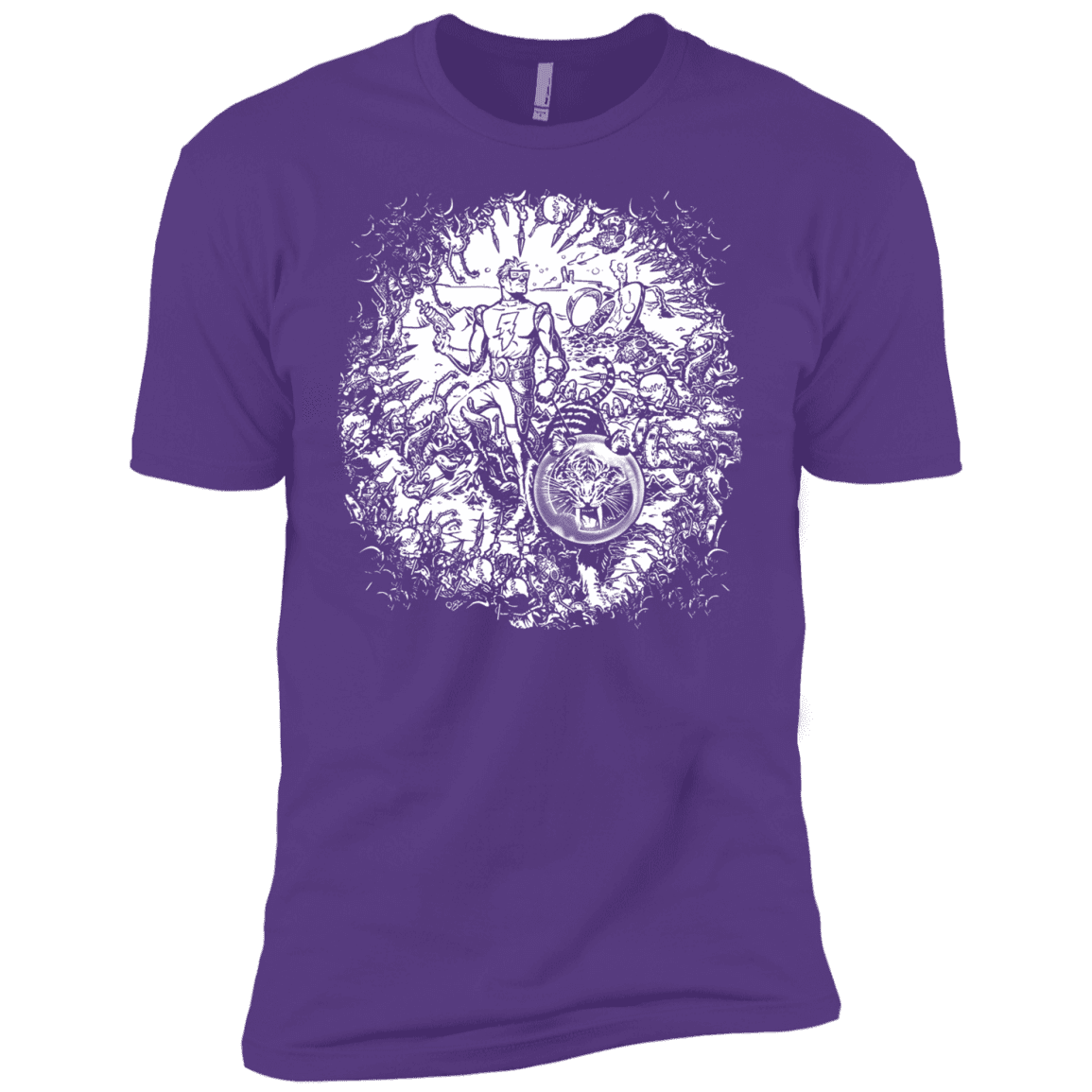 T-Shirts Purple Rush / YXS Spaceman Boys Premium T-Shirt