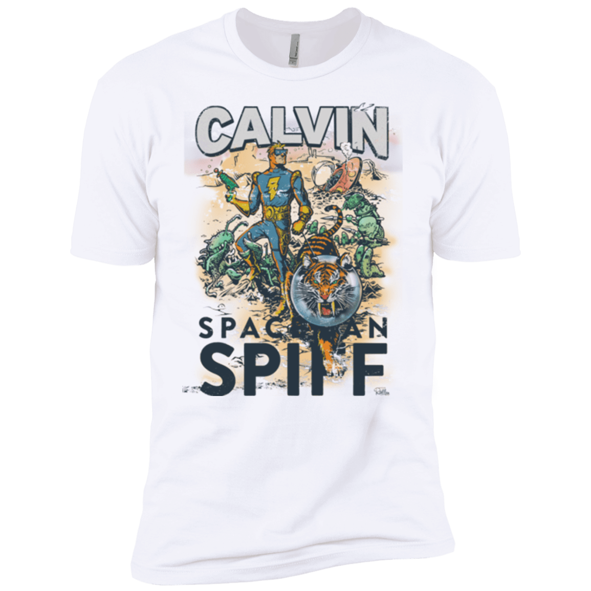 T-Shirts White / YXS Spaceman Spiff Boys Premium T-Shirt