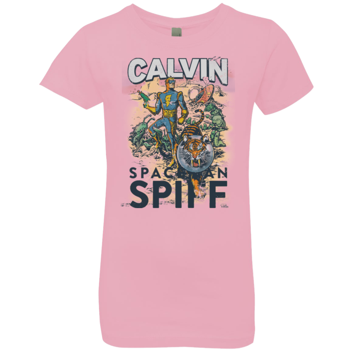 T-Shirts Light Pink / YXS Spaceman Spiff Girls Premium T-Shirt