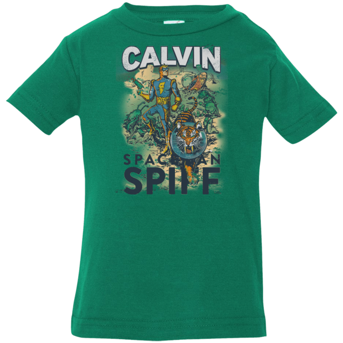 T-Shirts Kelly / 6 Months Spaceman Spiff Infant Premium T-Shirt