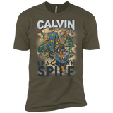 T-Shirts Military Green / X-Small Spaceman Spiff Men's Premium T-Shirt