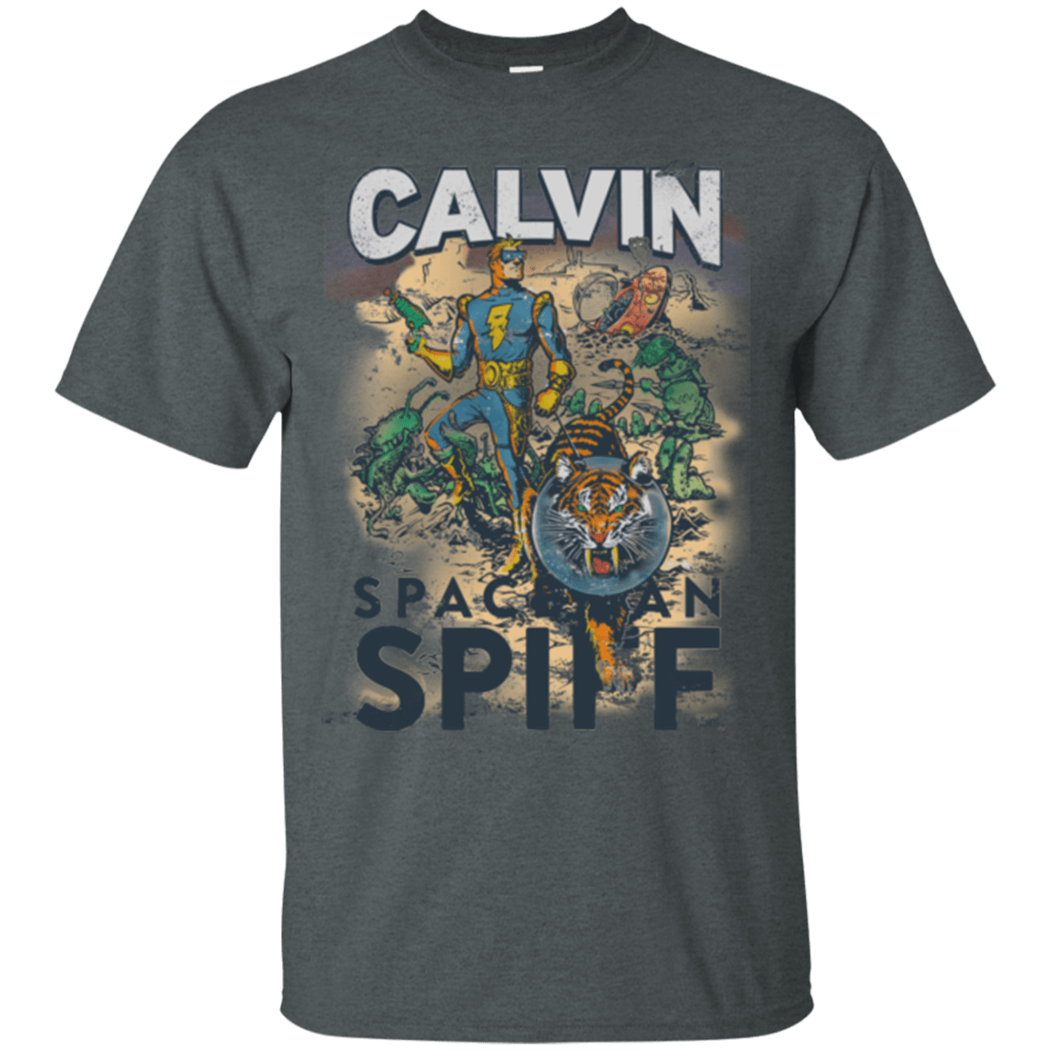 T-Shirts Dark Heather / Small Spaceman Spiff T-Shirt