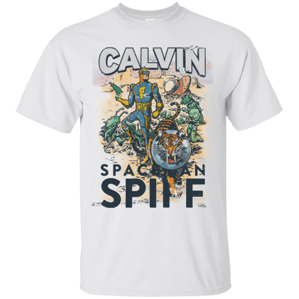 T-Shirts White / Small Spaceman Spiff T-Shirt