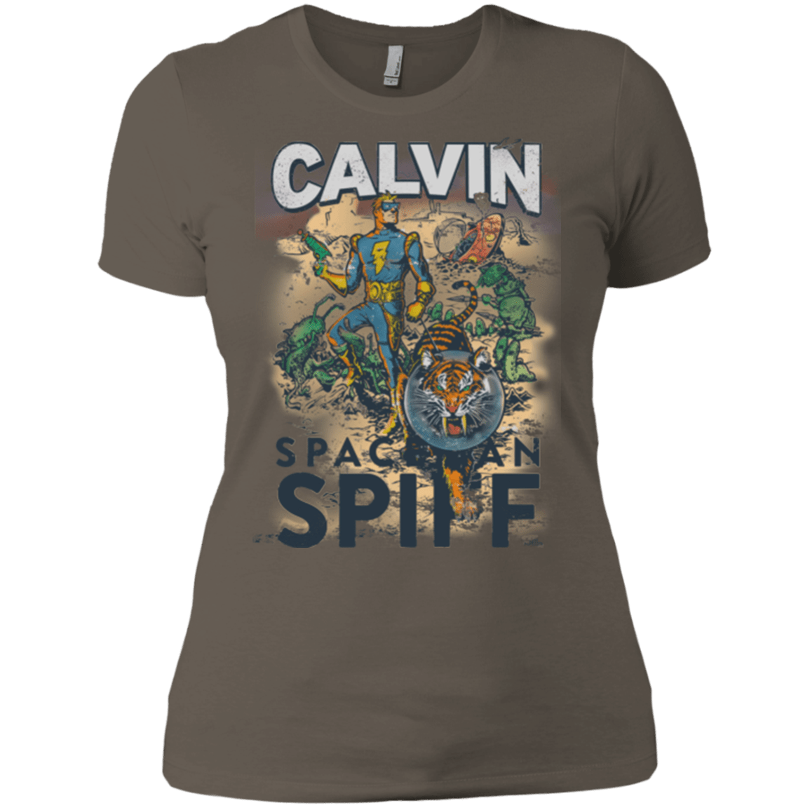 T-Shirts Warm Grey / X-Small Spaceman Spiff Women's Premium T-Shirt