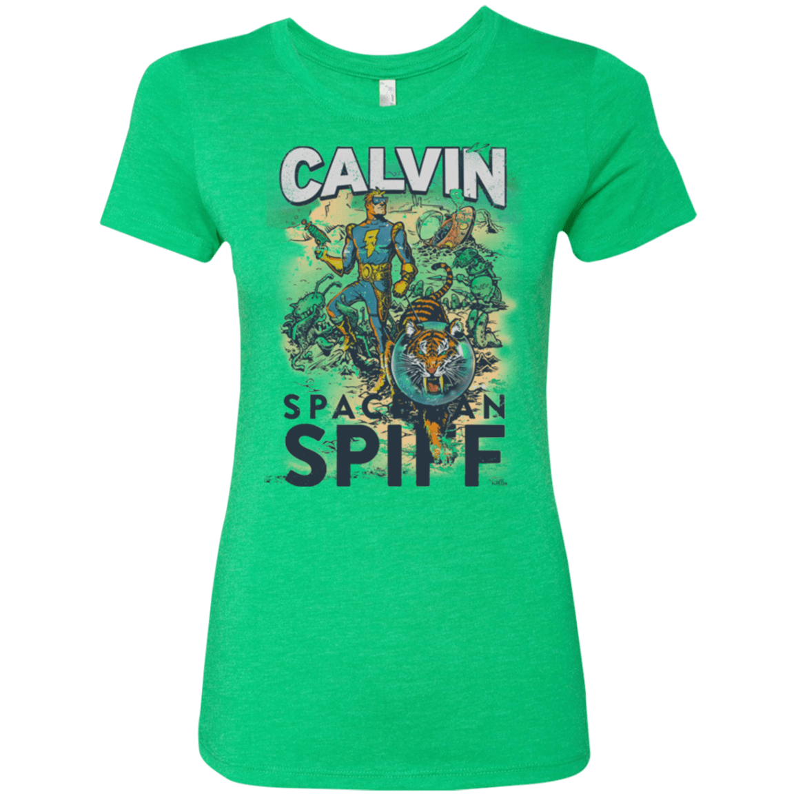 T-Shirts Envy / Small Spaceman Spiff Women's Triblend T-Shirt