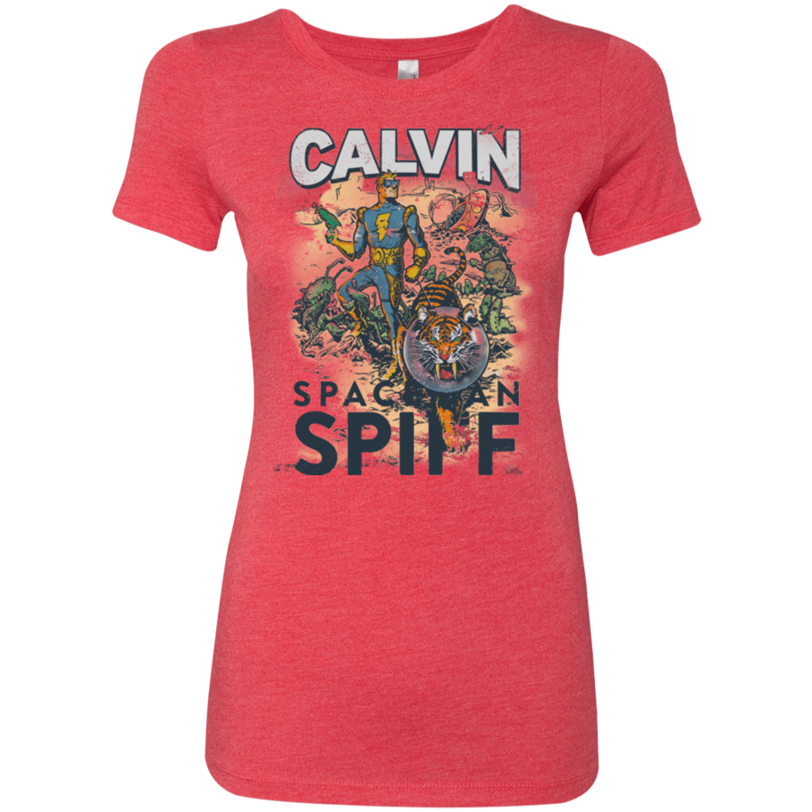 T-Shirts Vintage Red / Small Spaceman Spiff Women's Triblend T-Shirt