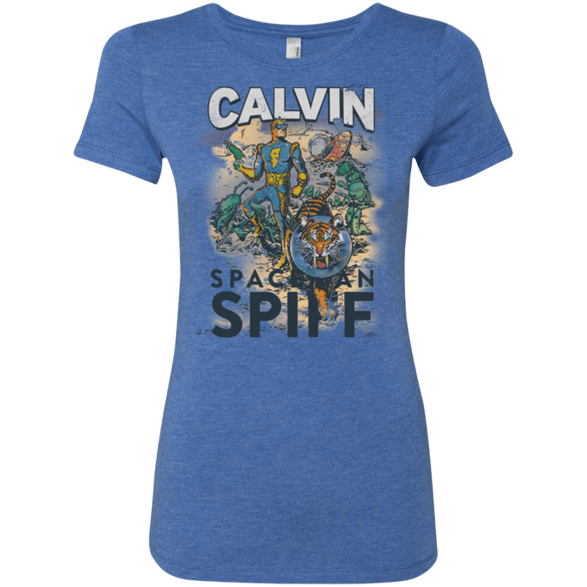 T-Shirts Vintage Royal / Small Spaceman Spiff Women's Triblend T-Shirt