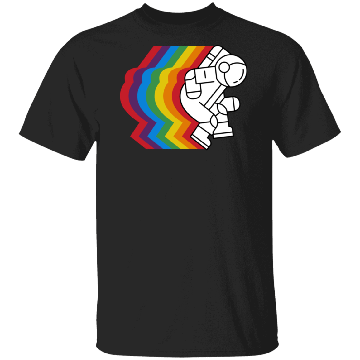 T-Shirts Black / S Spaceman T-Shirt