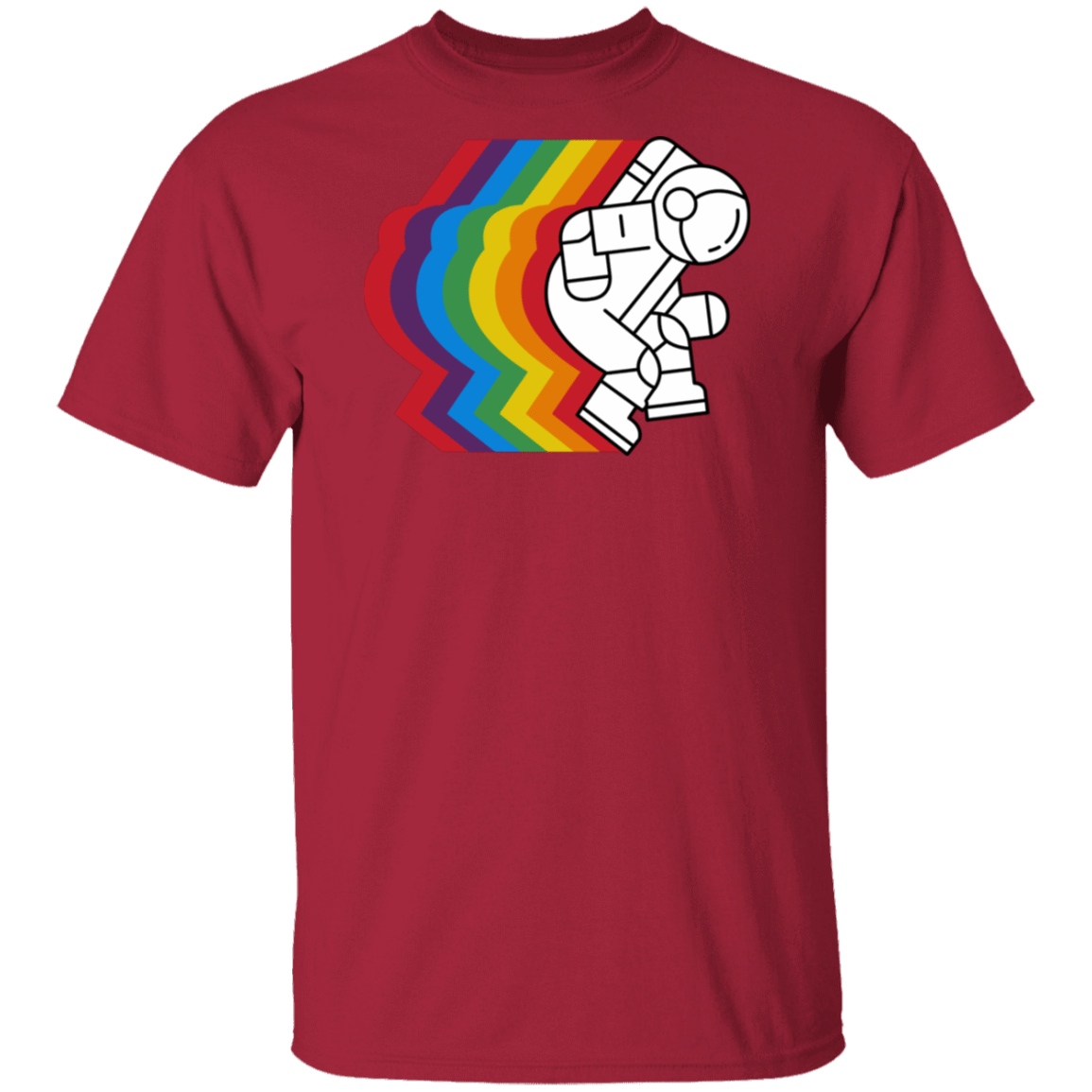 T-Shirts Cardinal / S Spaceman T-Shirt