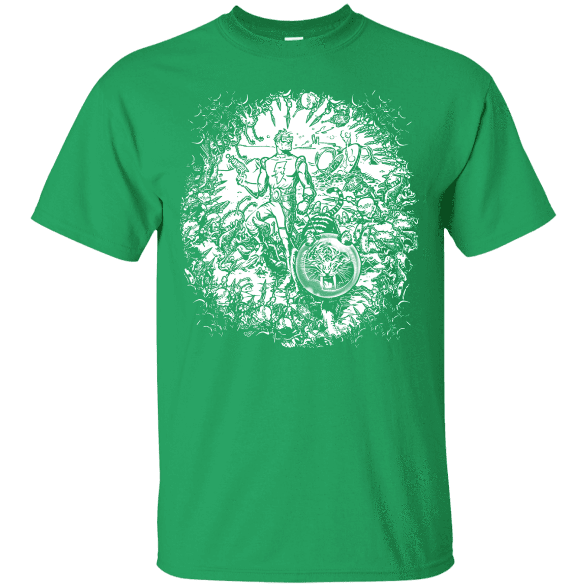 T-Shirts Irish Green / S Spaceman T-Shirt