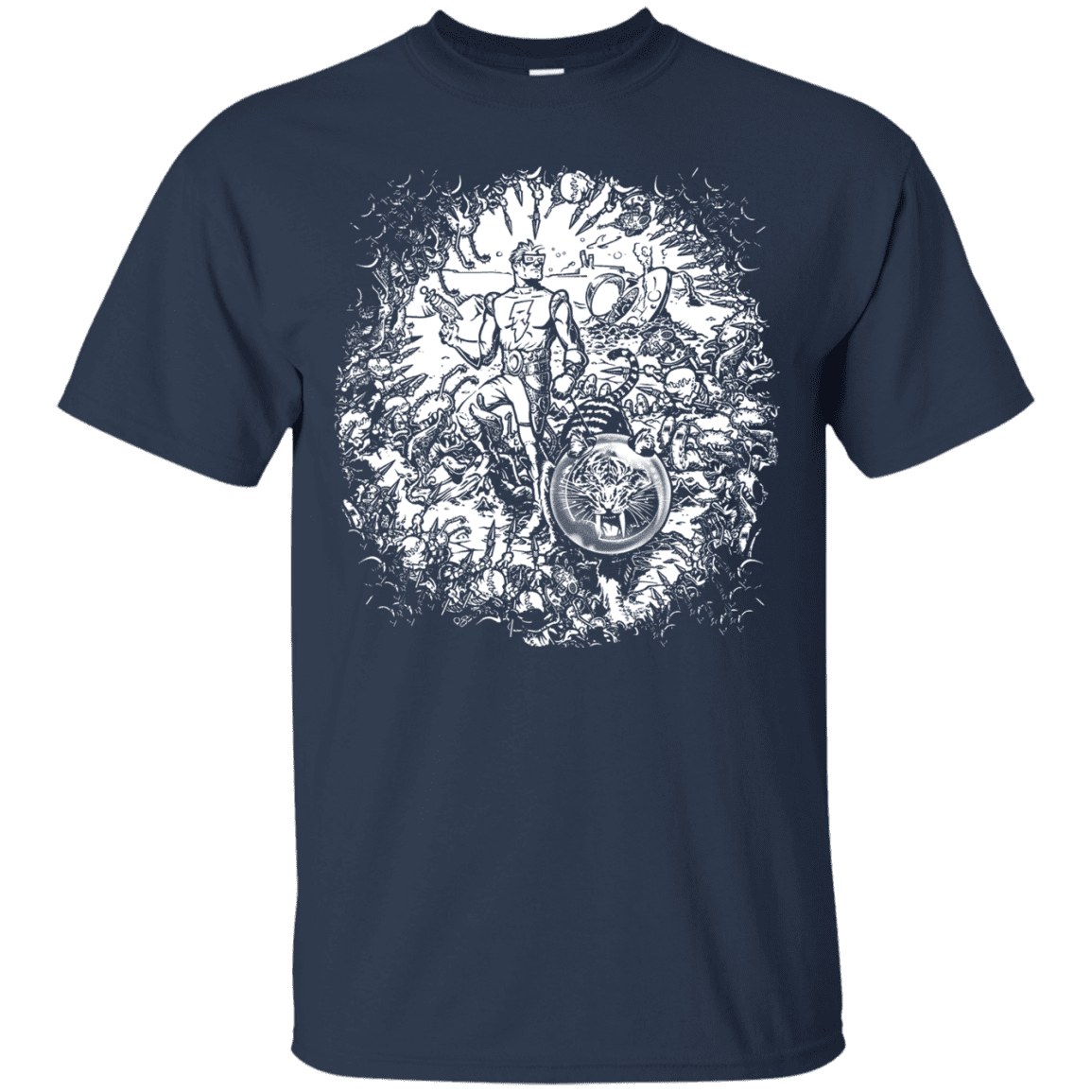 T-Shirts Navy / S Spaceman T-Shirt