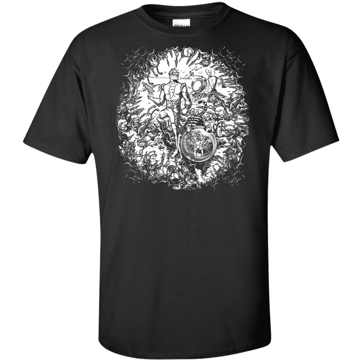 T-Shirts Black / XLT Spaceman Tall T-Shirt