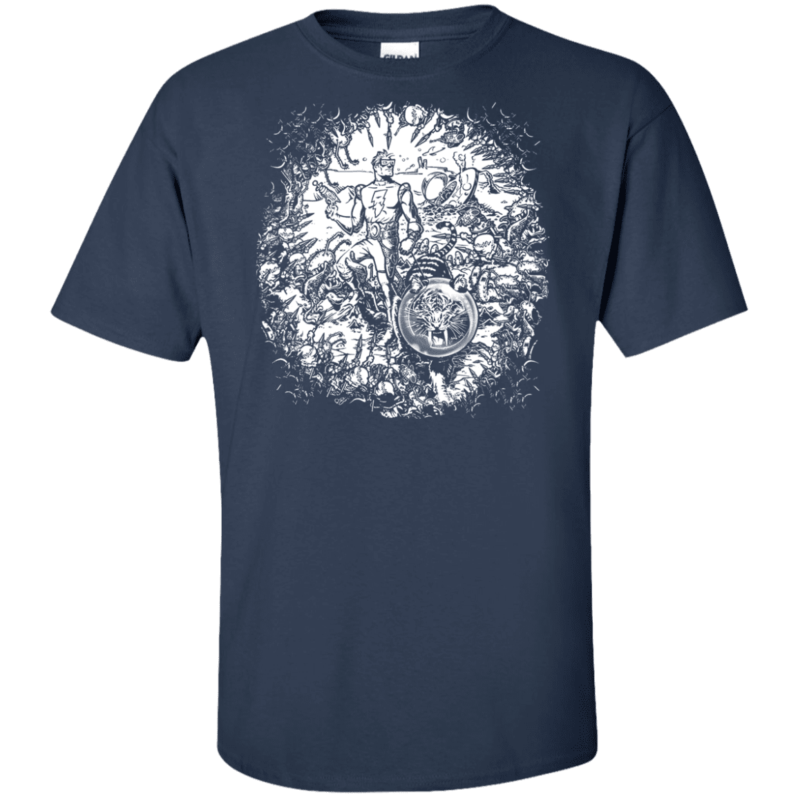 T-Shirts Navy / XLT Spaceman Tall T-Shirt