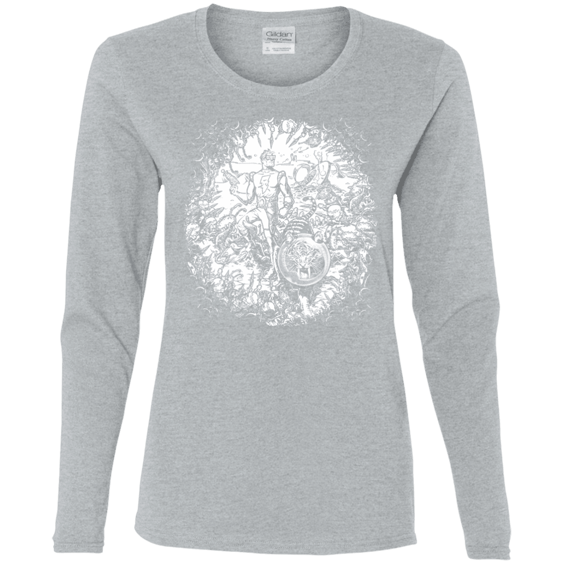T-Shirts Sport Grey / S Spaceman Women's Long Sleeve T-Shirt